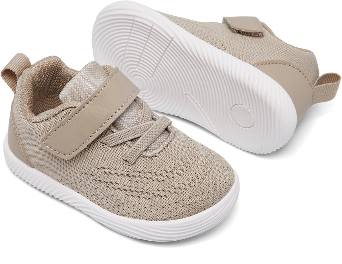 MORENDL Toddler Sneakers Baby Boys & Girls Barefoot Shoes Lightweight Breathable Walking Running