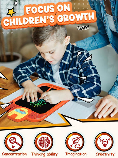 LCD Writing Tablet Doodle Board 10 Inch, Colorful Drawing Pad, Electronic Drawing Tablet, Drawing