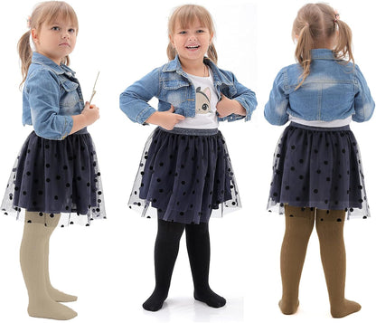 EPEIUS Baby Girl Tights Thick Cable Knit Leggings Stockings Cotton Pantyhose for Newborn Infant