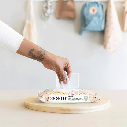 The Honest Company Clean Conscious Multi-Use Wipes | Hypoallergenic + Unscented for Sensitive Skin