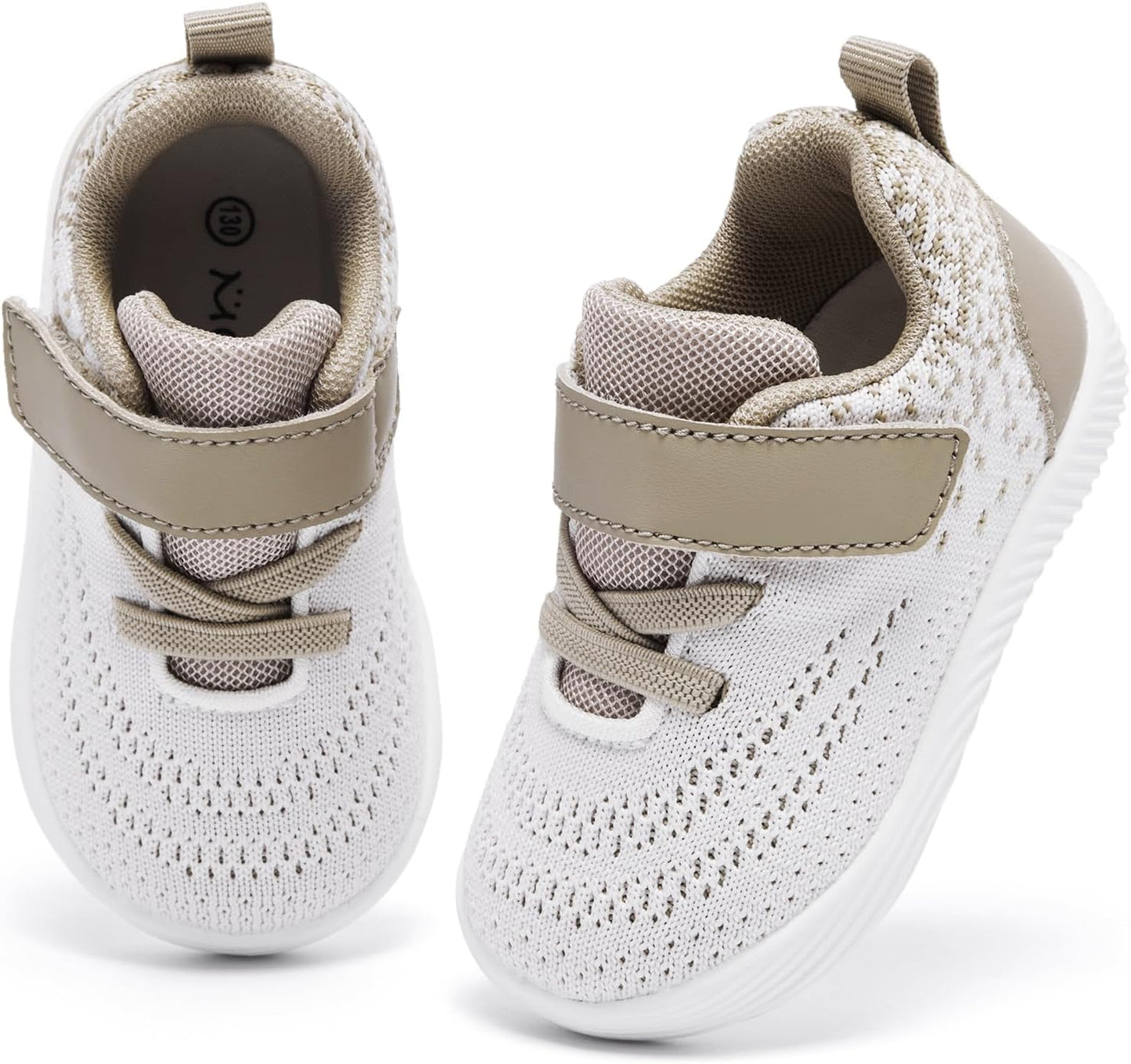 MORENDL Toddler Sneakers Baby Boys & Girls Barefoot Shoes Lightweight Breathable Walking Running