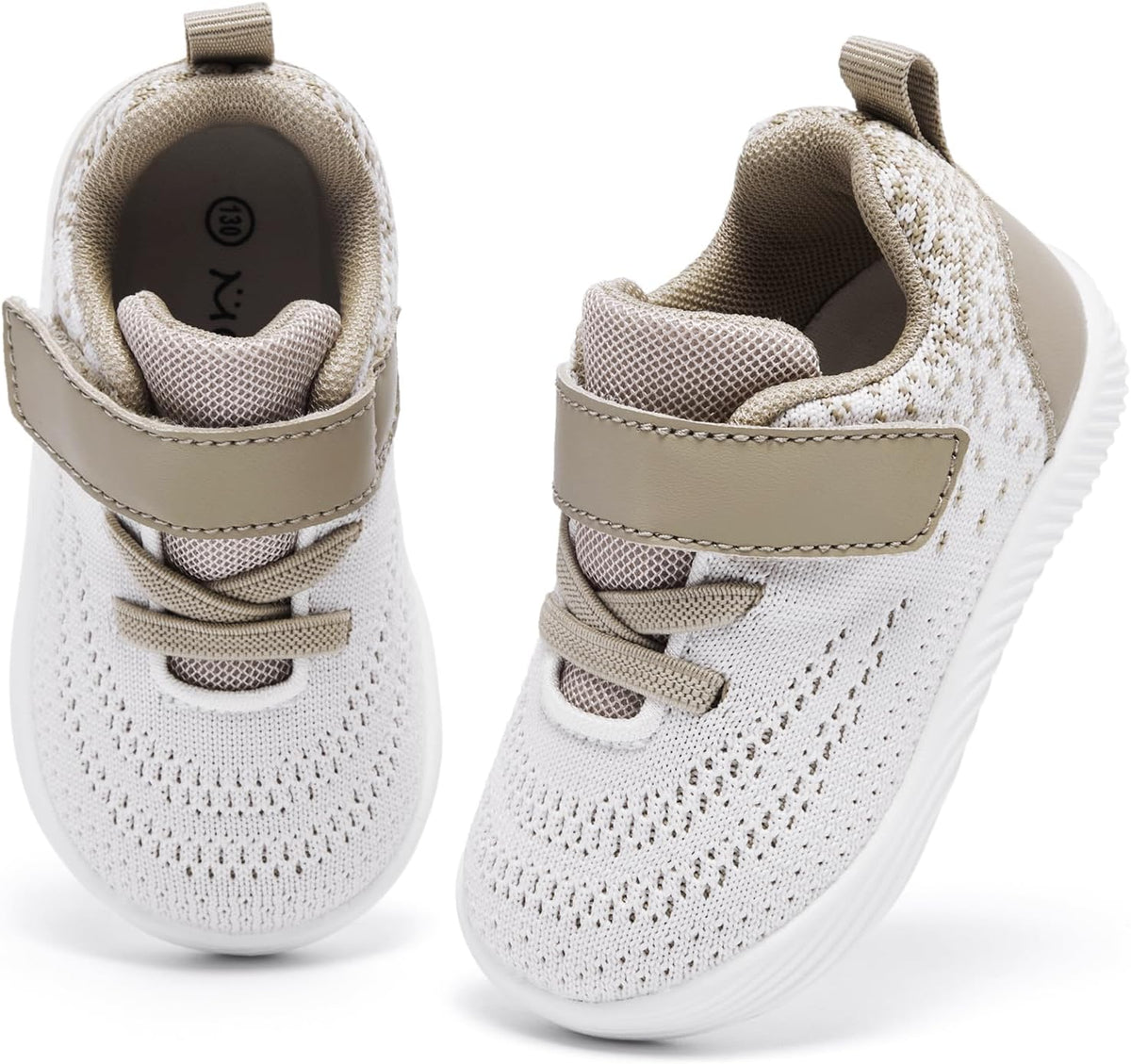 MORENDL Toddler Sneakers Baby Boys & Girls Barefoot Shoes Lightweight Breathable Walking Running