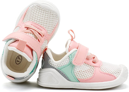 Baby Boy Girl Shoes Infant Non Slip Sneakers Breathable Lightweight Toddler First Walking Shoes 6