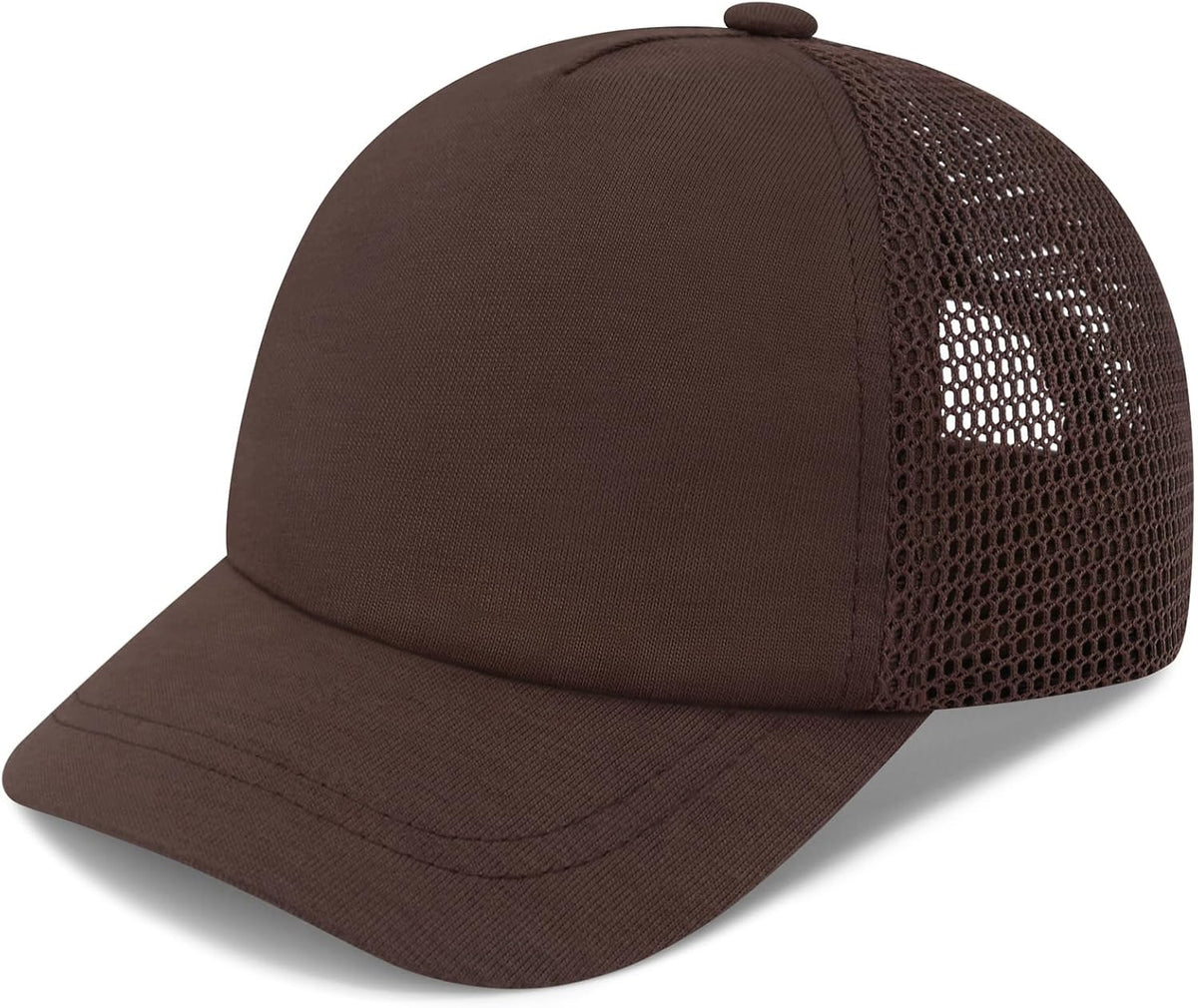 qikqik Baby Baseball Cap Toddler Baseball Hat with Mesh Infant Sun Hat UPF 50+ Baby Ball Cap