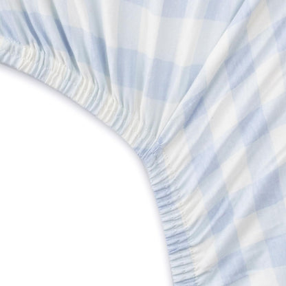 HonestBaby Unisex-Baby Fitted Crib Sheets Set Standard Mattress, 100% Organic Cotton Baby Boys