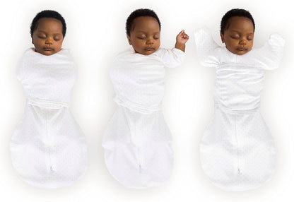 SwaddleDesigns 6-Way Omni Swaddle Sack Arms Up Swaddle for Newborn, More Options to Calm Startle