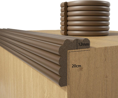 Baby Proofing Wall Corner Protector,Edge Guard Corner Protector,6.56ft Thinken Soft Corner
