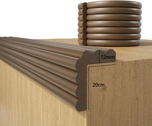 Baby Proofing Wall Corner Protector,Edge Guard Corner Protector,6.56ft Thinken Soft Corner