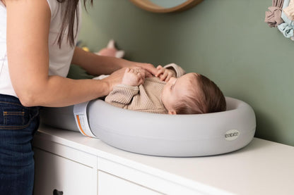 Keekaroo Peanut Changer Grey ??The Original Made in USA Easy-to-Clean Changing pad and The only