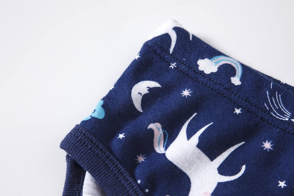 Hahan Girls Soft Panties Toddler Girls Cotton Underwear Kids Briefs