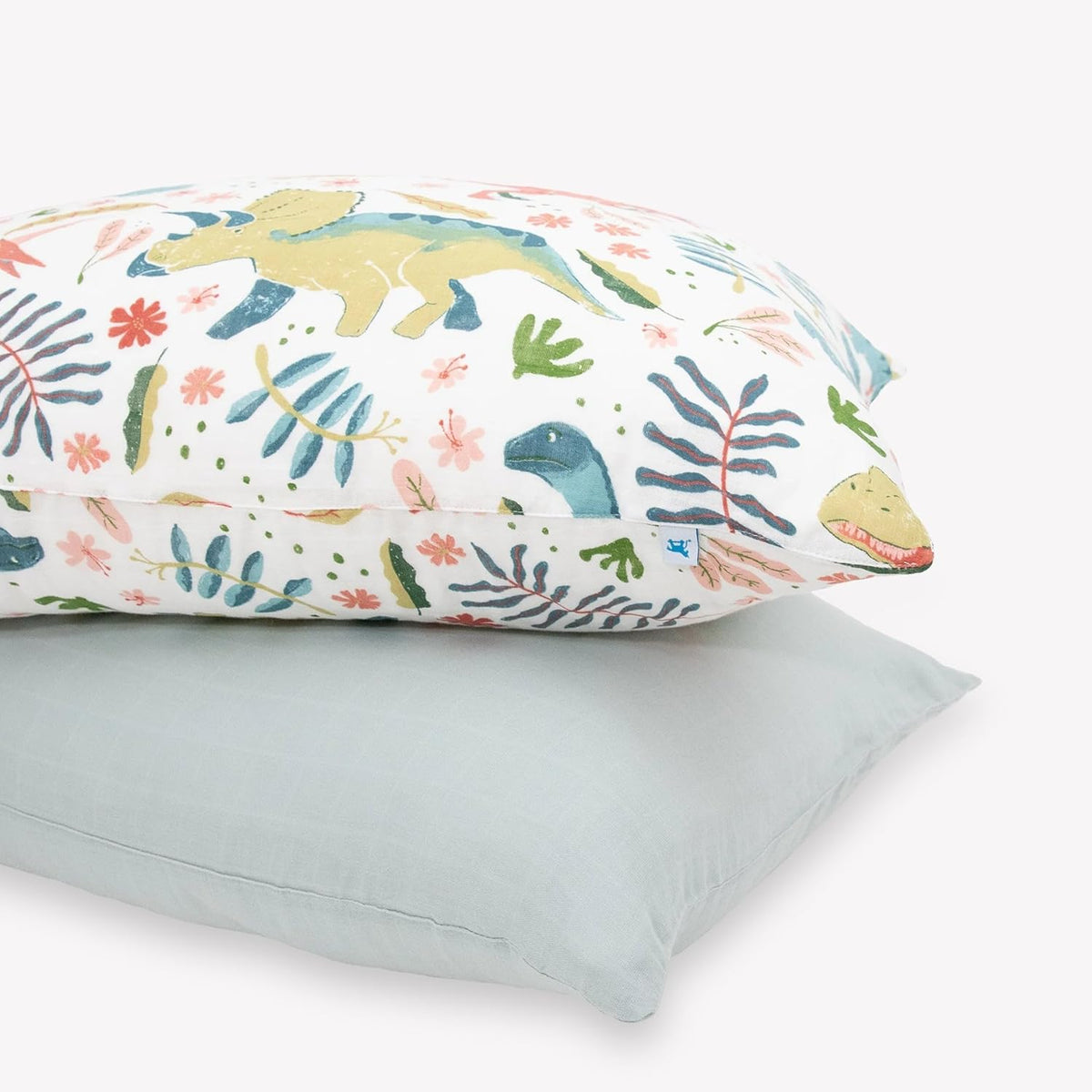 Little Unicorn Standard Pillowcase 2 Pack | Super Soft & Breathable Muslin Fabric | Snug Envelope
