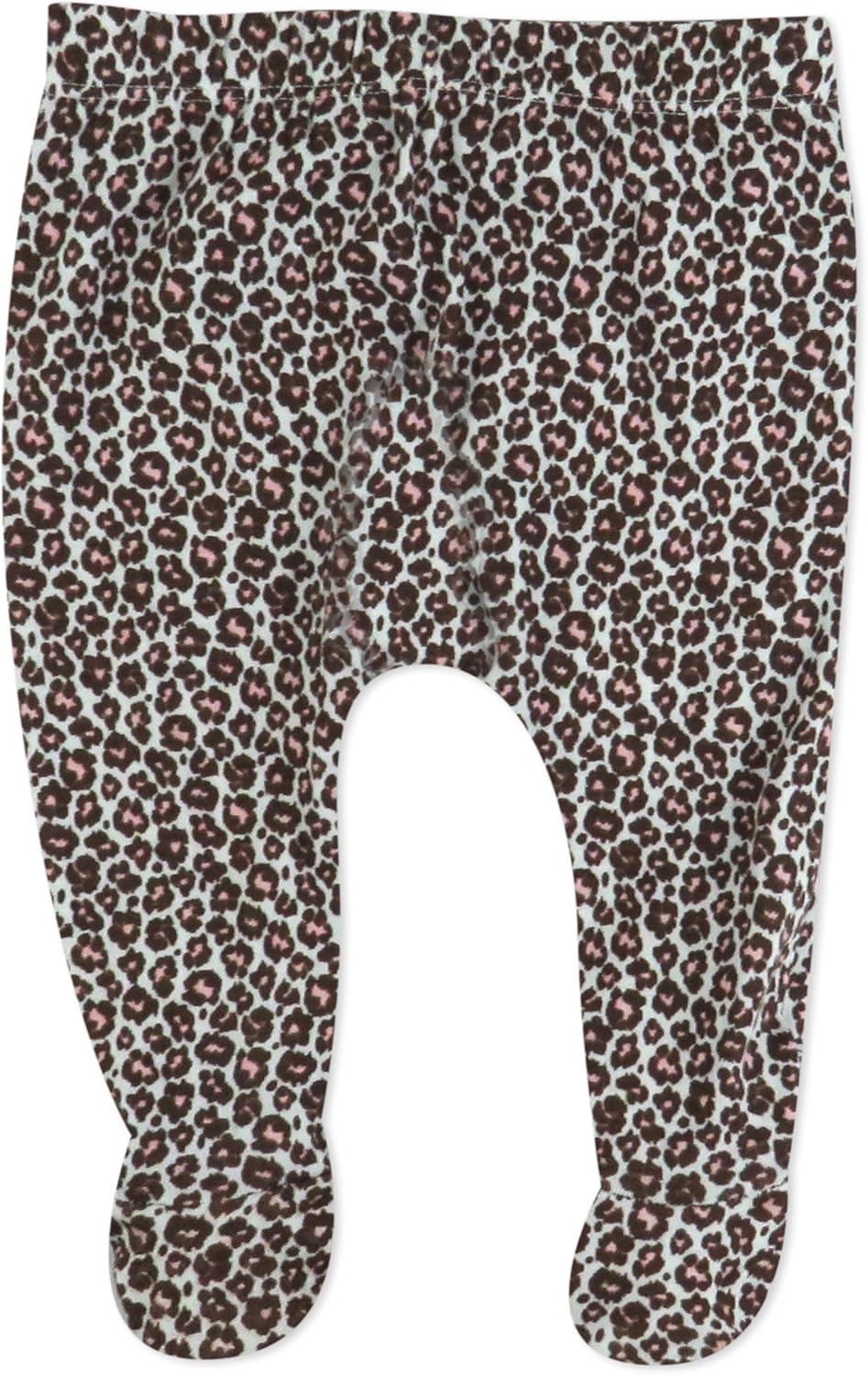 HonestBaby 3-pack Footed Pants Roomy Fit Pull on Bottoms 100% Organic Cotton for Infant Baby Boys
