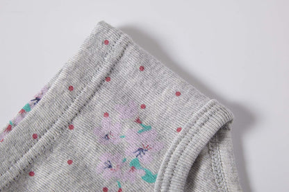Cadidi Dinos Little Girls' Soft Cotton Underwear Kids Cool Breathable Comfort Panty Briefs Toddler