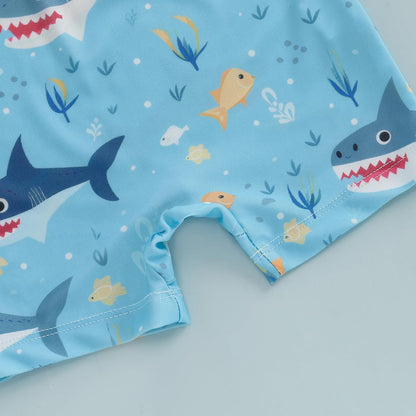 Hnyenmcko Baby/Toddler Boy Rash Guard Swimsuit Long Sleeve One Piece Zipper Swimwear Sunsuit Infant