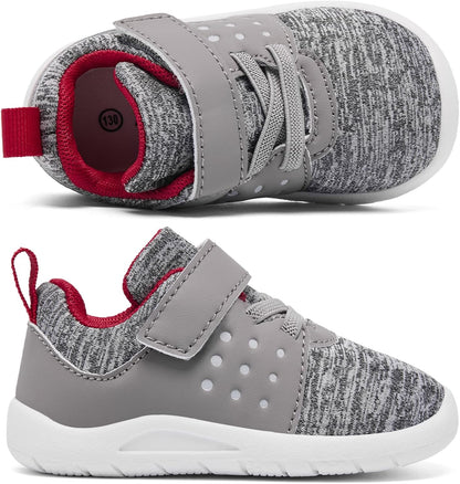 MORENDL Toddler Baby Shoes 0-4 Years Boy Girl Lightweight Breathable Non-Slip Sports Sneakers