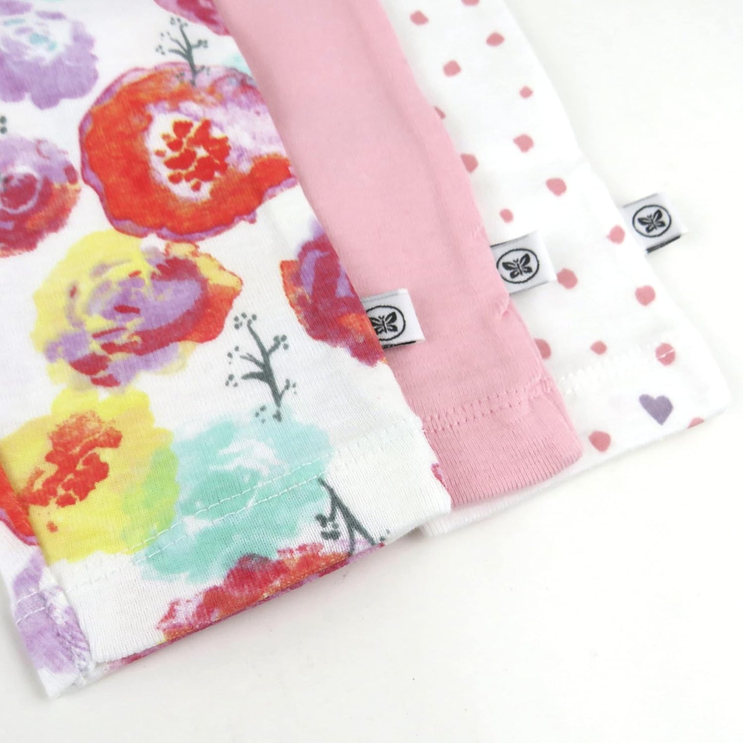 HonestBaby Multipack Harem Pants Roomy Fit Pull on Bottoms 100% Organic Cotton for Infant Baby