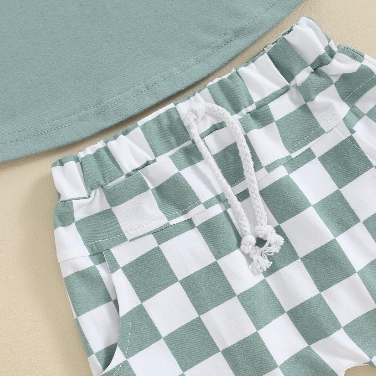 fhutpw Baby Toddler Boy Clothes Summer Outfits 6 12 18 24 Months Patchwork Short Sleeve T Shirt &