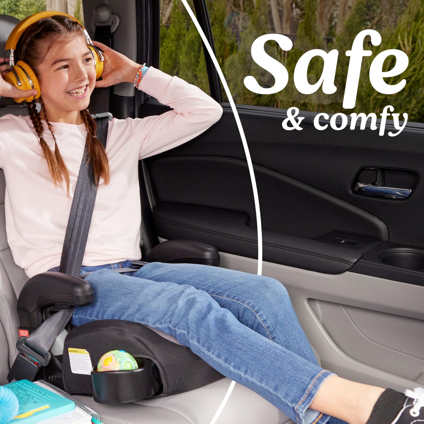 Graco TurboBooster 2.0 Backless Booster Car Seat, Denton