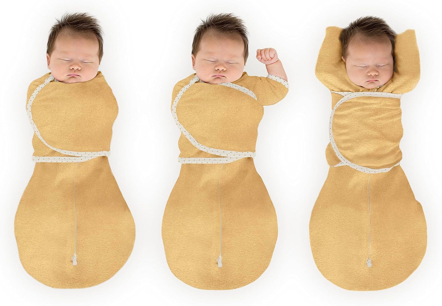 SwaddleDesigns 6-Way Omni Swaddle Sack Arms Up Swaddle for Newborn, More Options to Calm Startle