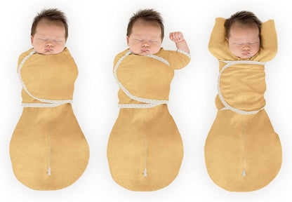 SwaddleDesigns 6-Way Omni Swaddle Sack Arms Up Swaddle for Newborn, More Options to Calm Startle