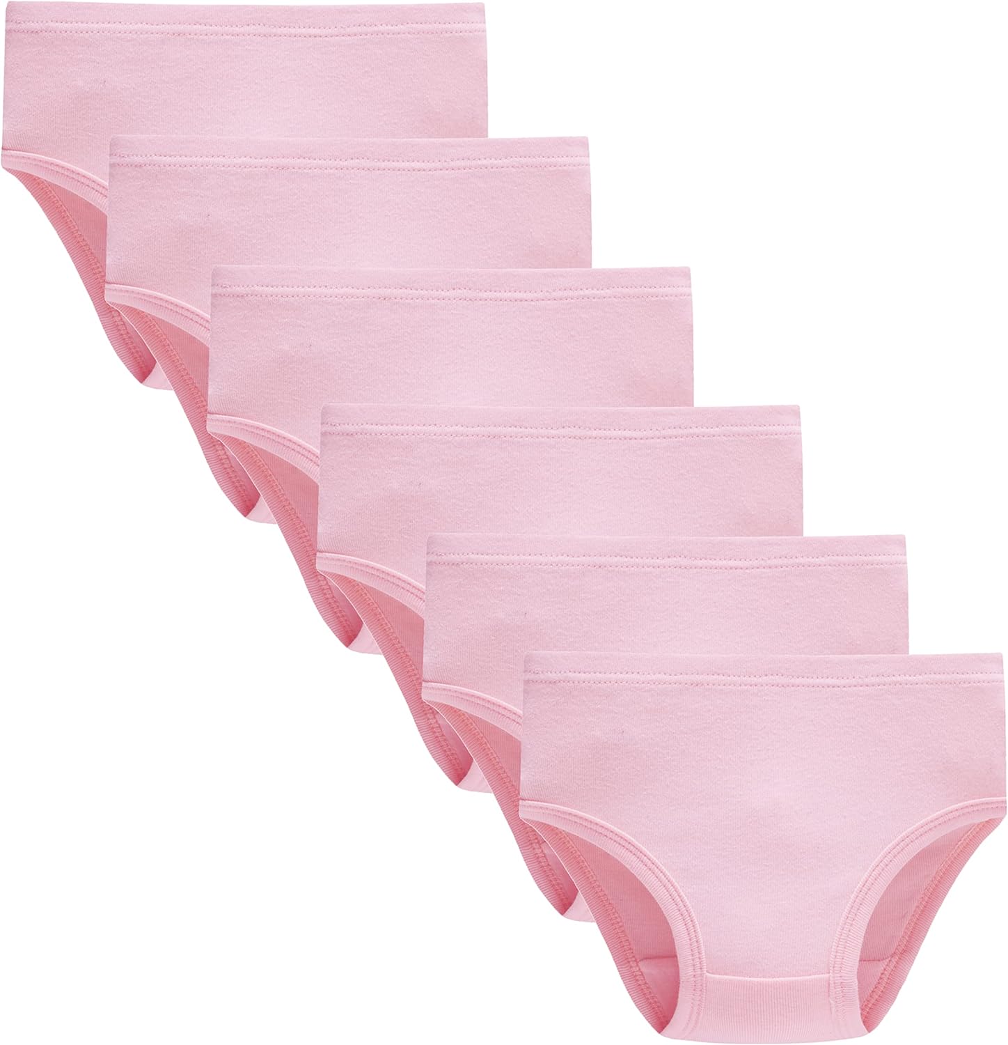 Cadidi Dinos Little Girls' Soft Cotton Underwear Kids Cool Breathable Comfort Panty Briefs Toddler