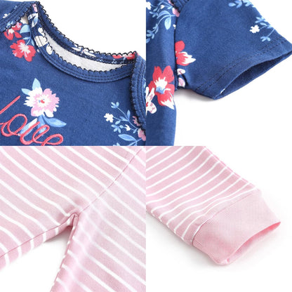 Newborn Layette Gift Set Bodysuits Pants for Baby Girl and Boy 24 Piece 100% Cotton Essentials and
