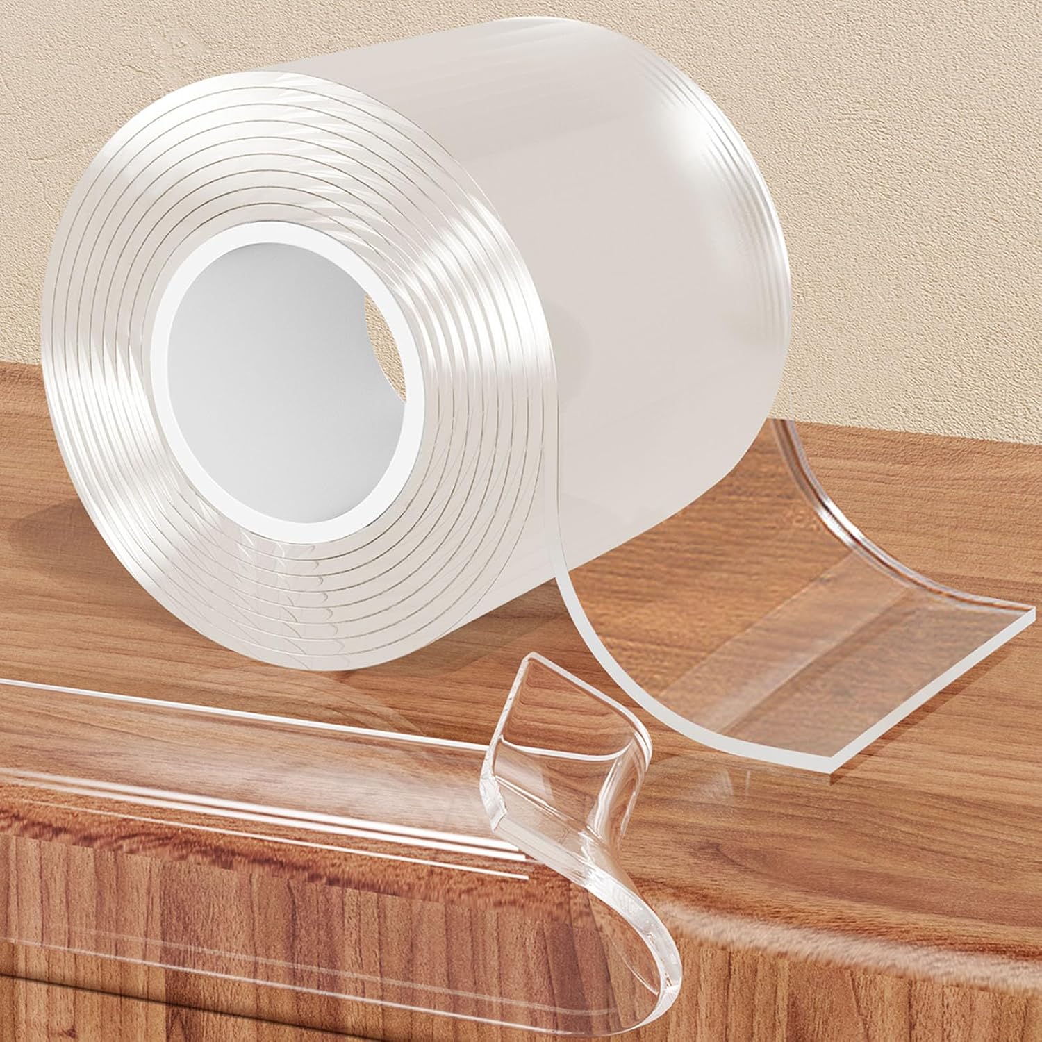 2.6 in x 13.12 FT,Clear Soft Corner Protectors for Furniture Strip,Sharp Edge & Table Bumper,Window