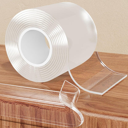 2.6 in x 13.12 FT,Clear Soft Corner Protectors for Furniture Strip,Sharp Edge & Table Bumper,Window
