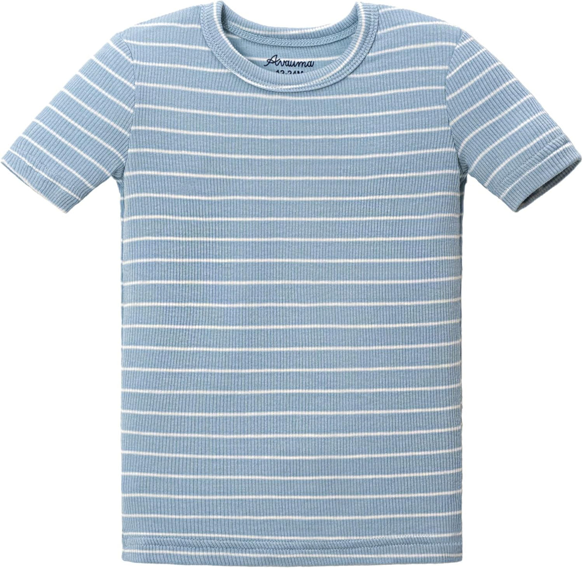 AVAUMA Stripe Pattern Baby Boys Girls Pajama Set Kids Toddler Snug fit Ribbed Sleepwear pjs for