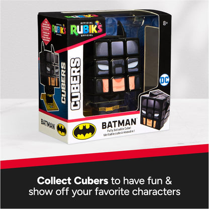 Rubik’s Cube Batman Cuber, Problem-Solving Challenging Brain Teaser Collectible Batman Fidget Toy