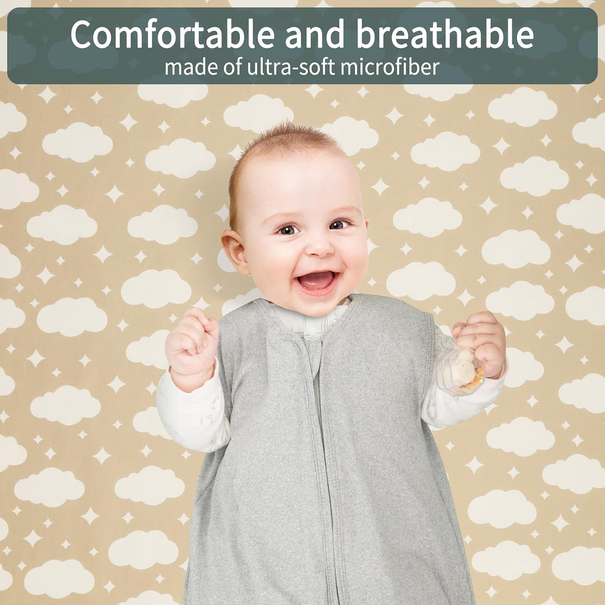 Baby Crib Sheets for Boys Girls, 2 Pack Fitted Crib Sheet for Standard Crib and Toddler Mattress