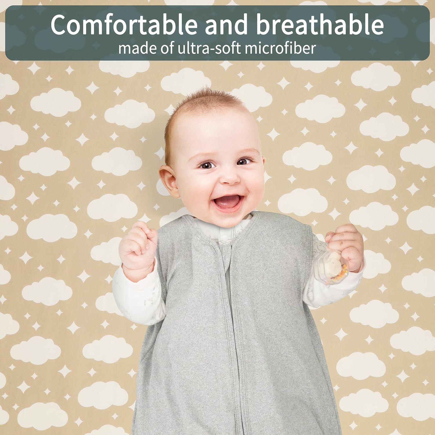 Baby Crib Sheets for Boys Girls, 2 Pack Fitted Crib Sheet for Standard Crib and Toddler Mattress