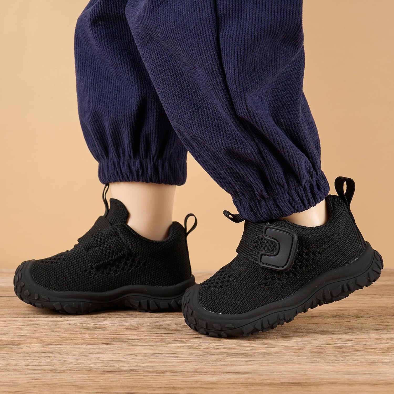 Newsonet Baby Shoes Boys Girls First Walking Breathable Non Slip Walker Sneakers Soft Sole 6 9 12