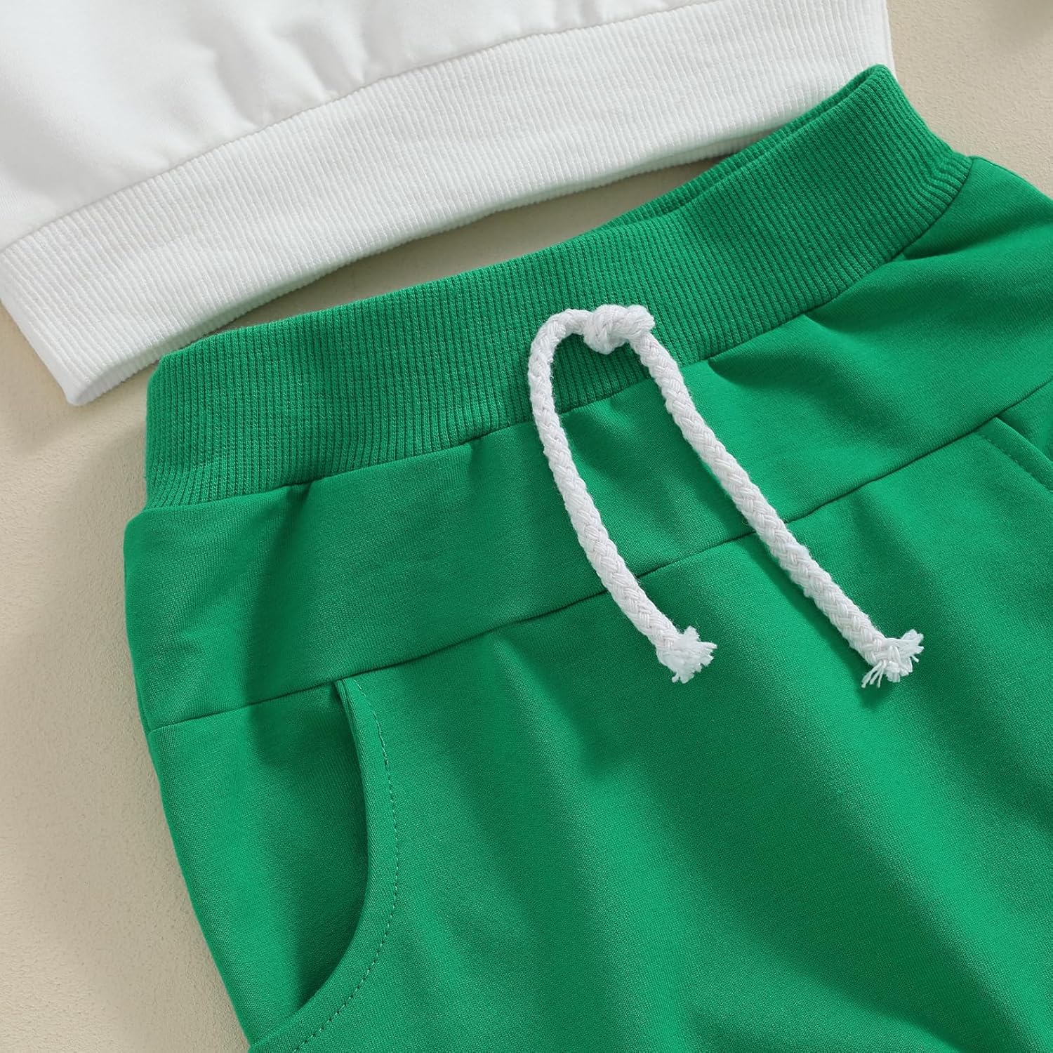 Kupretty Toddler Baby Boy Fall Winter Clothes Color Block Long Sleeve Sweatshirt Pullover Tops +