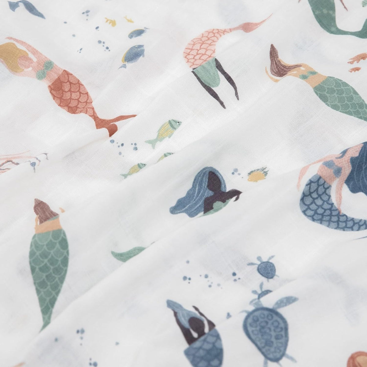 Little Unicorn Standard Pillowcase 2 Pack | Super Soft & Breathable Muslin Fabric | Snug Envelope