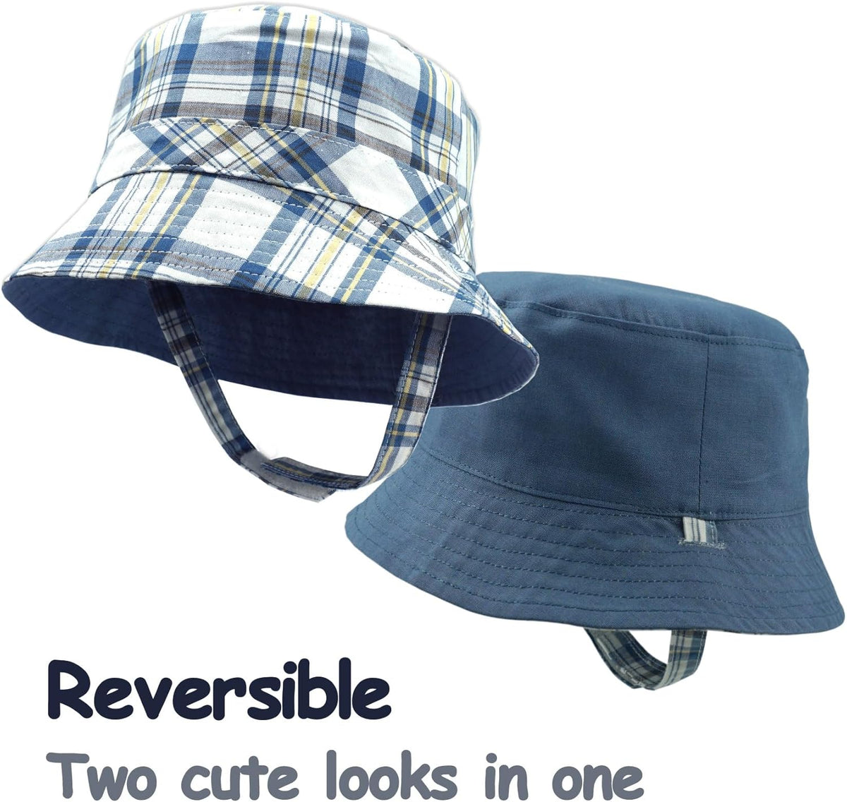 Keepersheep Baby Baseball Cap Infant Sun Hat, Cotton Knit with Soft Brim, Adjustable Soft Newborn