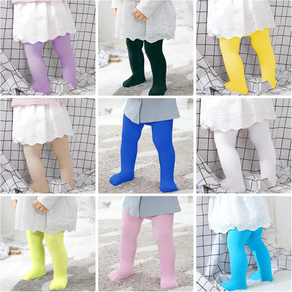 Girls Ballet Dance Tights for Toddler Baby Soft Athletic Leggings Infant Elastic Dance Tights for