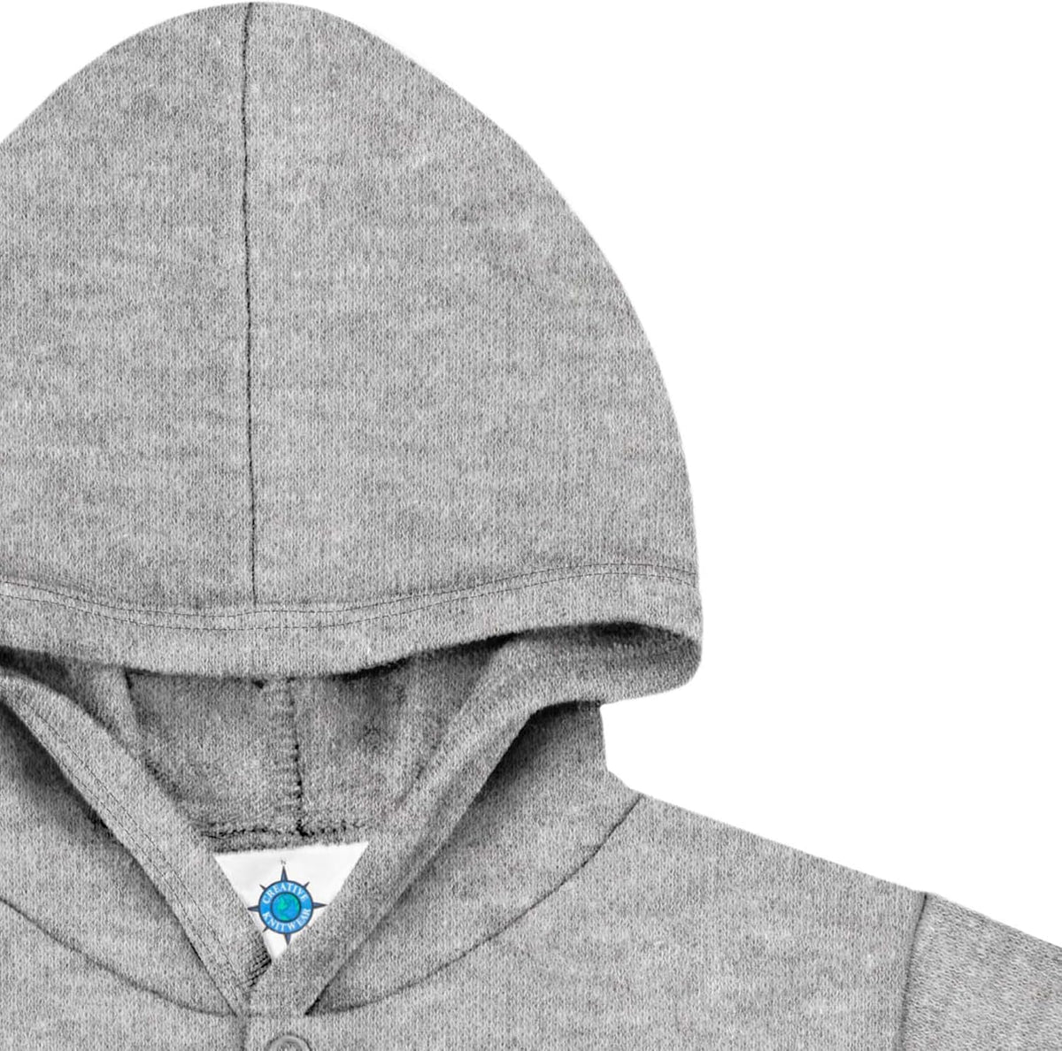 Creative Knitwear College Baby Snap Hooded Jacket - Team Logo, Multiple Colors, for Boys & Girls