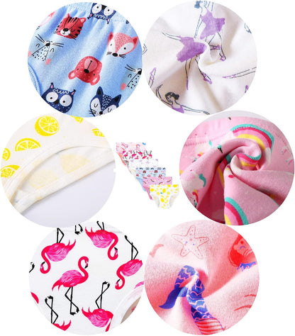 Barara King Little Girls' Soft Cotton Underwear Toddler Undies Kids panties