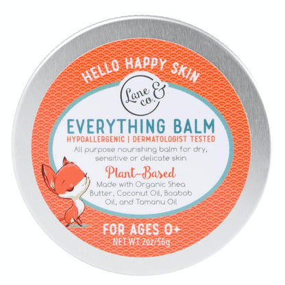 Lane & Co Everything Balm - Plant-Based Baby Care Balm for Diaper Rash, Cradle Cap, Chapped Lips