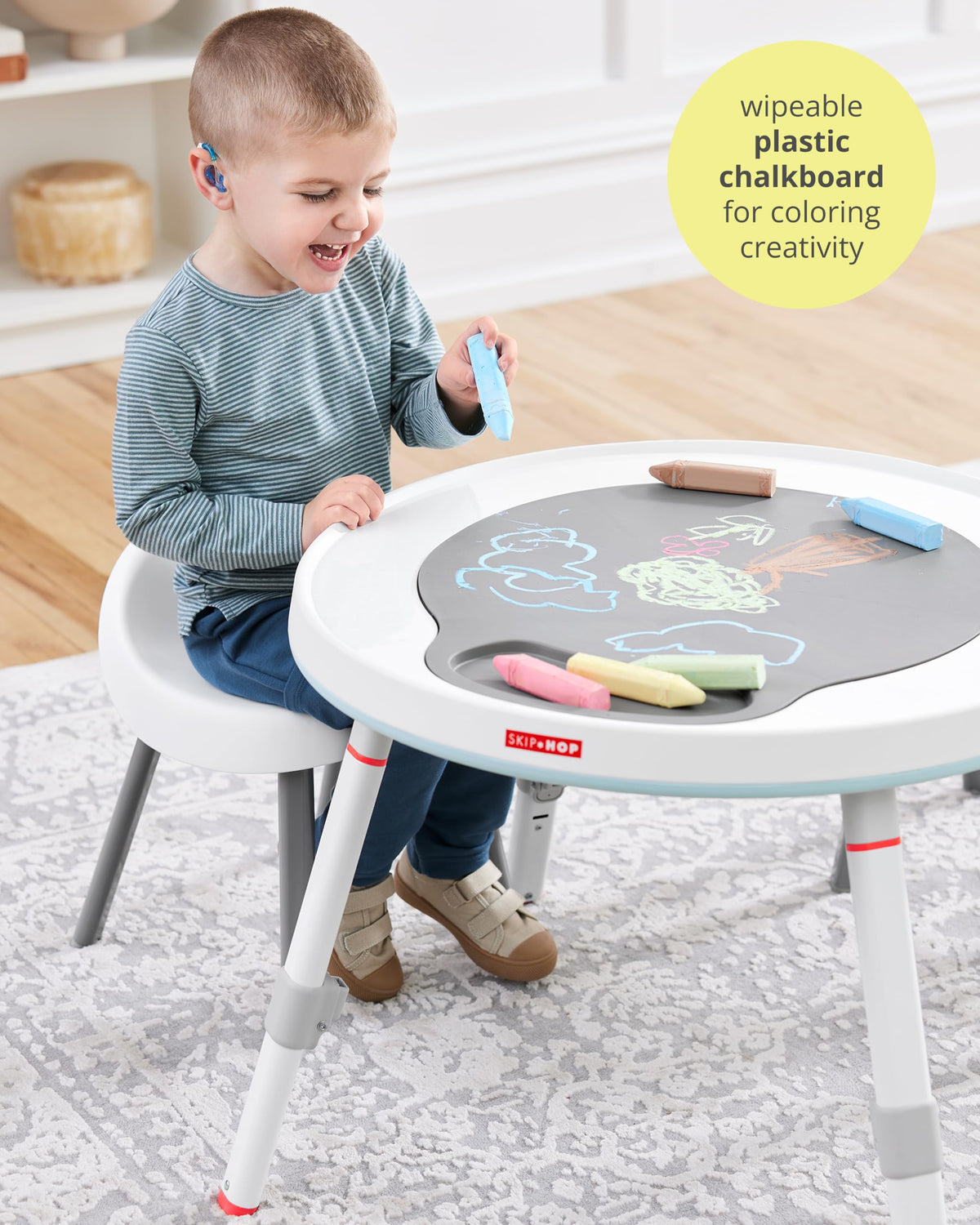 Skip Hop Baby Activity Center: Interactive Play Center with 3-Stage Grow-with-Me Functionality