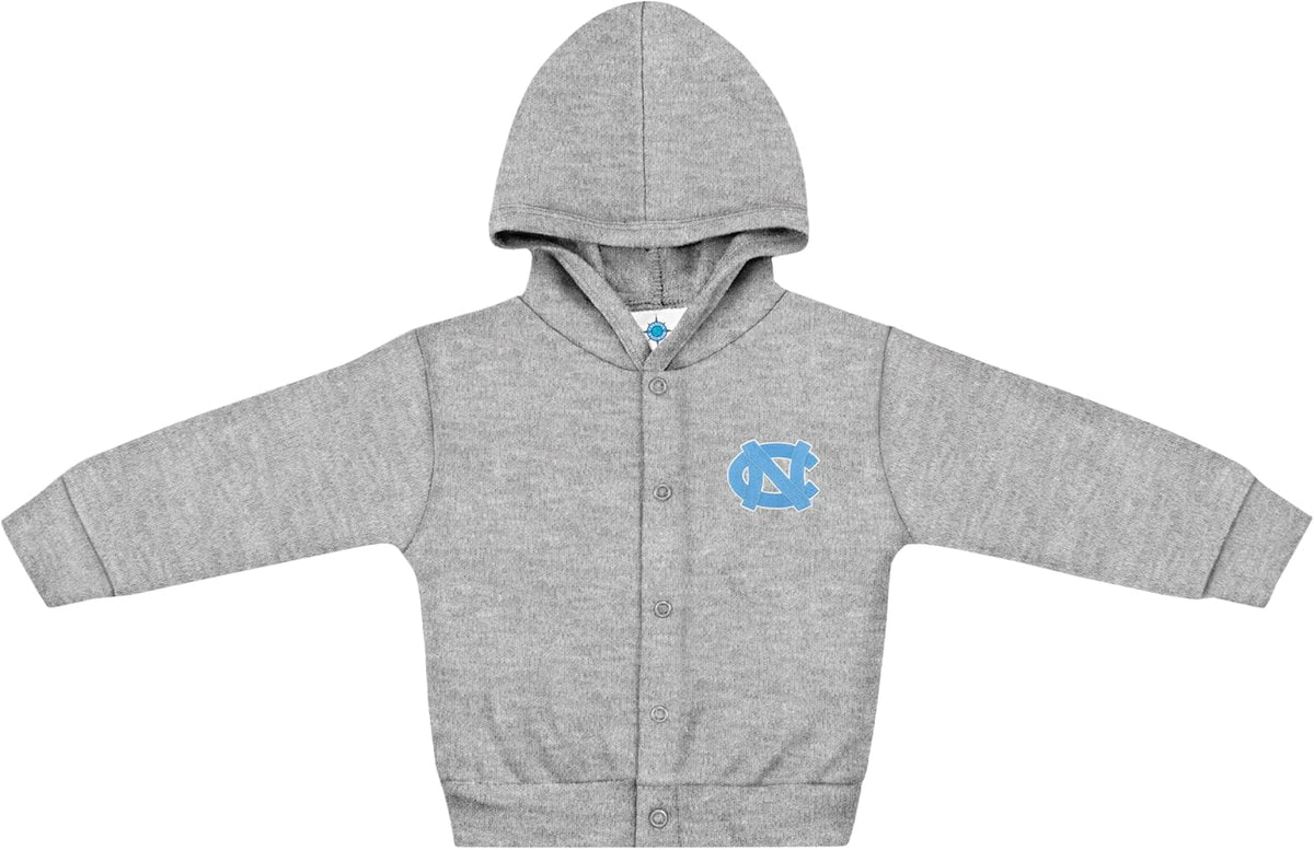 Creative Knitwear College Baby Snap Hooded Jacket - Team Logo, Multiple Colors, for Boys & Girls