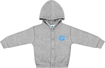 Creative Knitwear College Baby Snap Hooded Jacket - Team Logo, Multiple Colors, for Boys & Girls