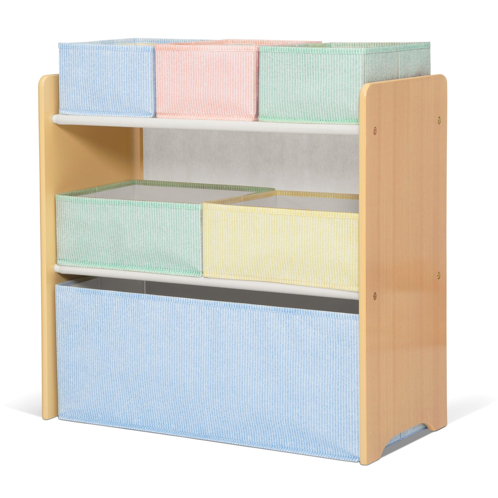 Delta Children - GapKids 6 Bin Toy Organizer - Greenguard Gold Certified, Pastel