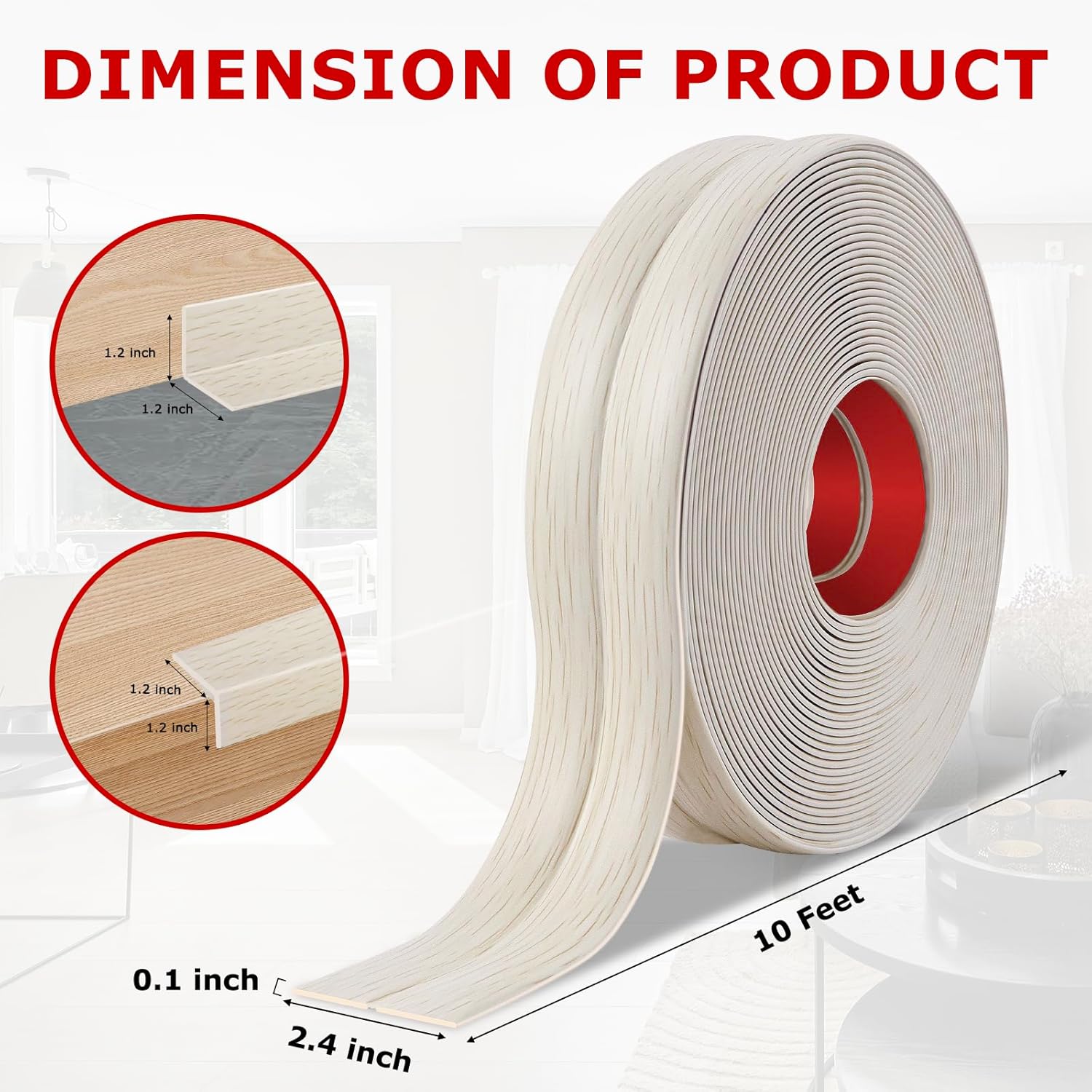 Flexible Wall Corner Protector Moulding Trim Peel and Stick Wall Corner Guards Edge Protector Self