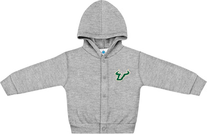 Creative Knitwear College Baby Snap Hooded Jacket - Team Logo, Multiple Colors, for Boys & Girls