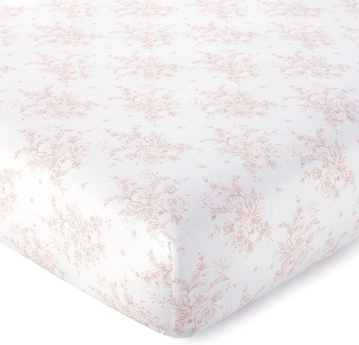 Levtex Baby - Heritage Crib Bed Set - Baby Nursery Set - Blush Velvet - Rich Velvet - 4 Piece Set