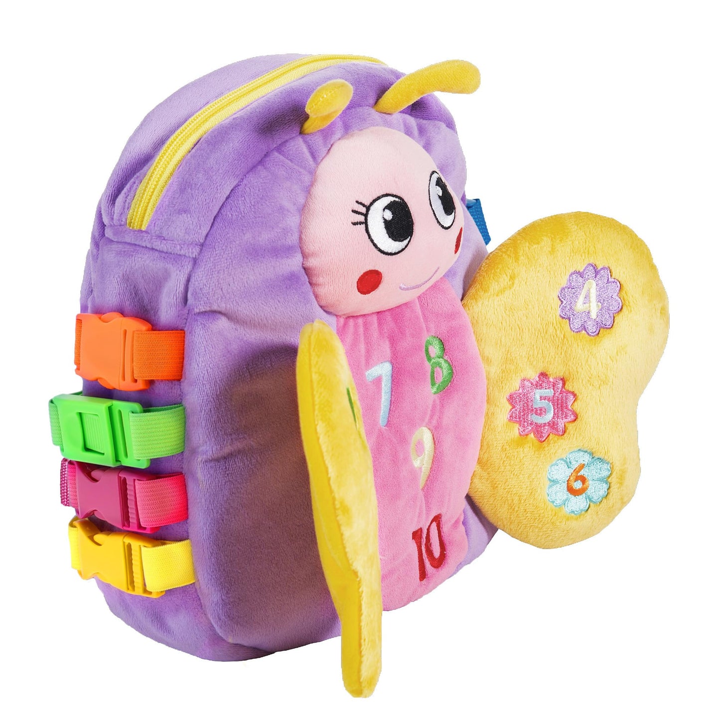 Buckle Toys, Blossom Butterfly Activity Backpack, Educational Learning