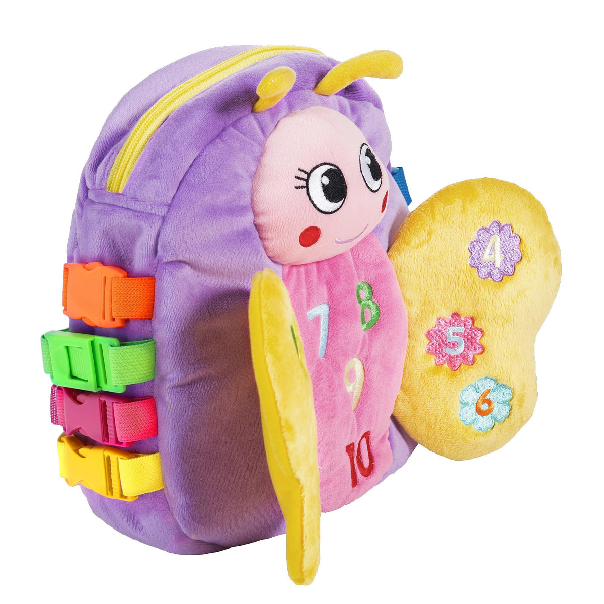 Buckle Toys, Blossom Butterfly Activity Backpack, Educational Learning