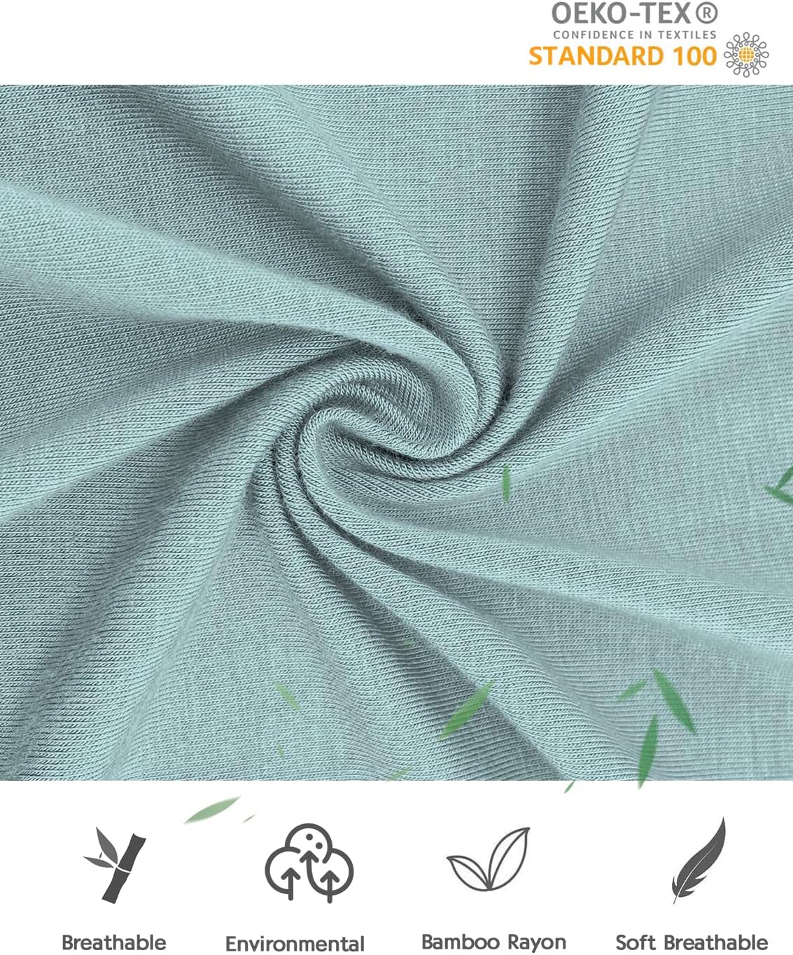 Jimonda Baby Romper Boys Girls Bamboo Pajamas 2-Way Zipper Footed Unisex Zip-Up Sleepers Sleep and
